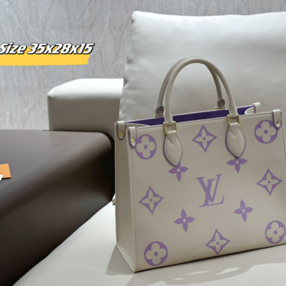 ルイヴィトン トートバッグ＋ショルダーバッグ＋財布 お得セット 3点 ホワイト レディース