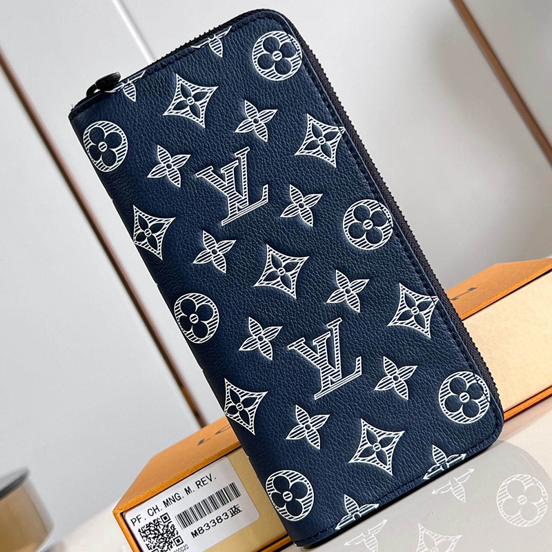 ルイヴィトン シンプル 鉛筆で描いたようなモノグラムが◎LouisVuitton 長財布 レディース