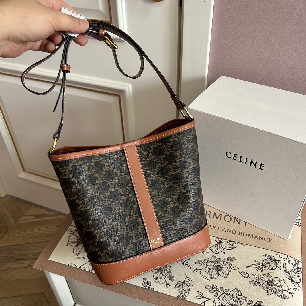 セリーヌ/CELINE バケットバッグ "Small" レディース