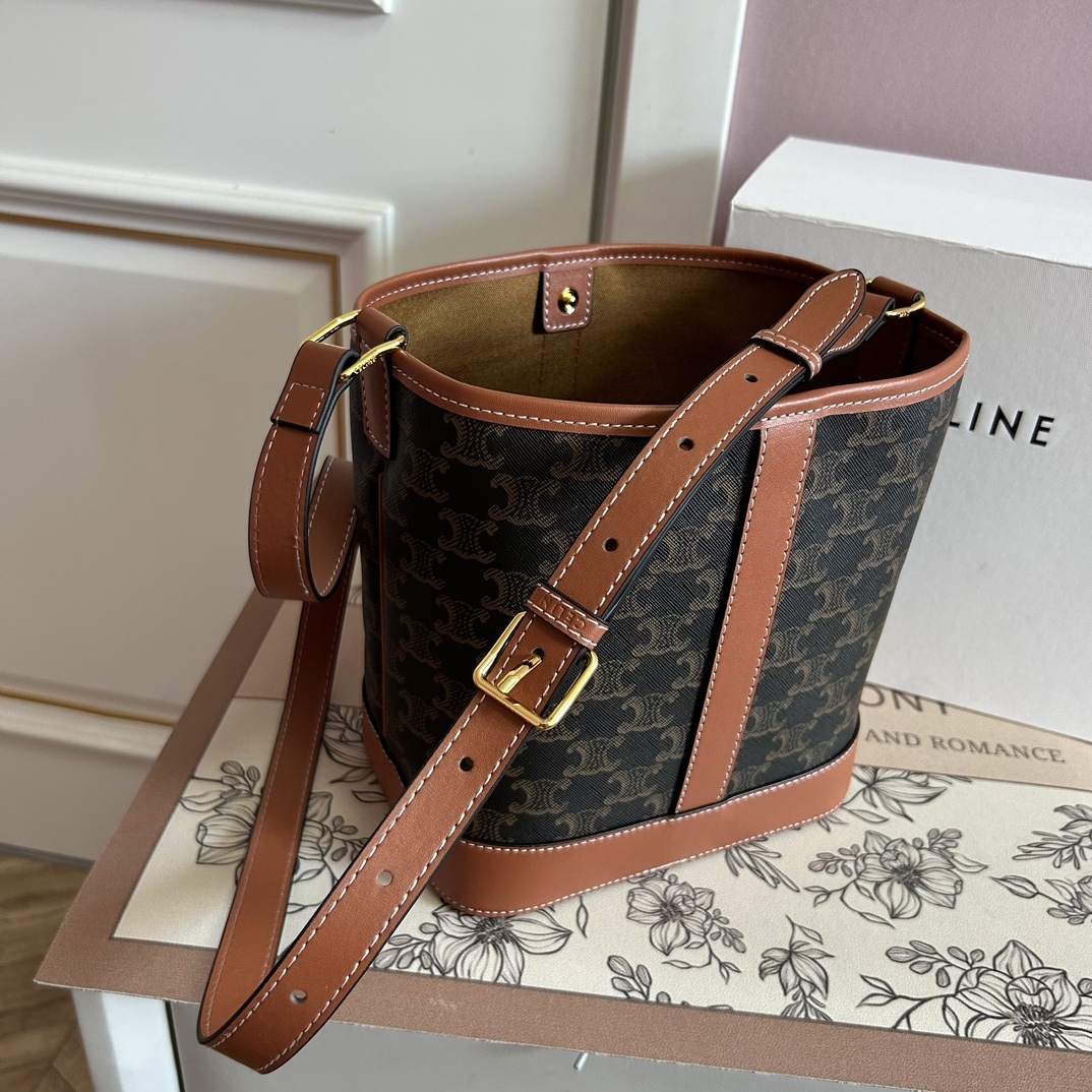 セリーヌ/CELINE バケットバッグ "Small" レディース