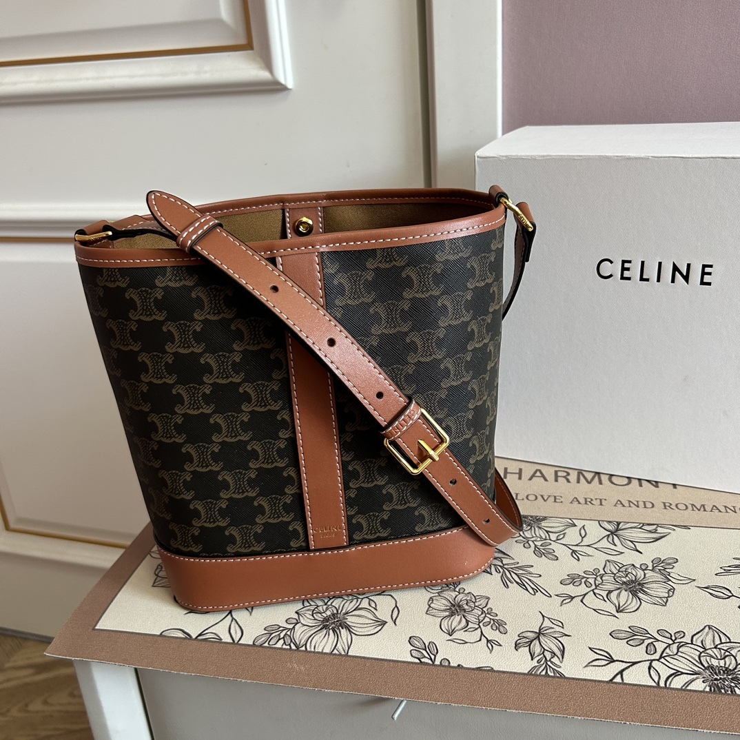 セリーヌ/CELINE バケットバッグ "Small" レディース