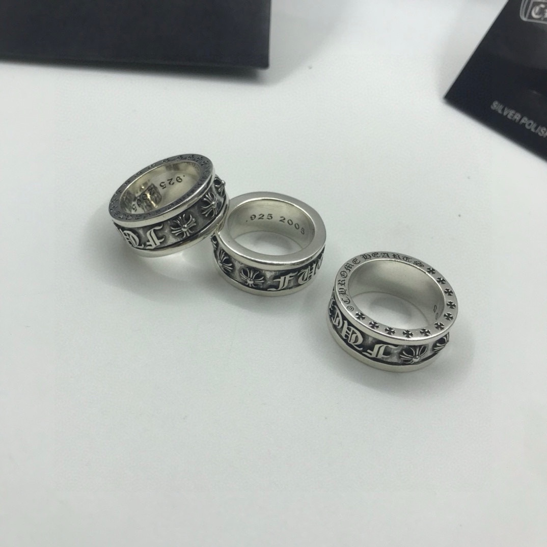 クロムハーツ Chrome Hearts 古文回転リング メンズ