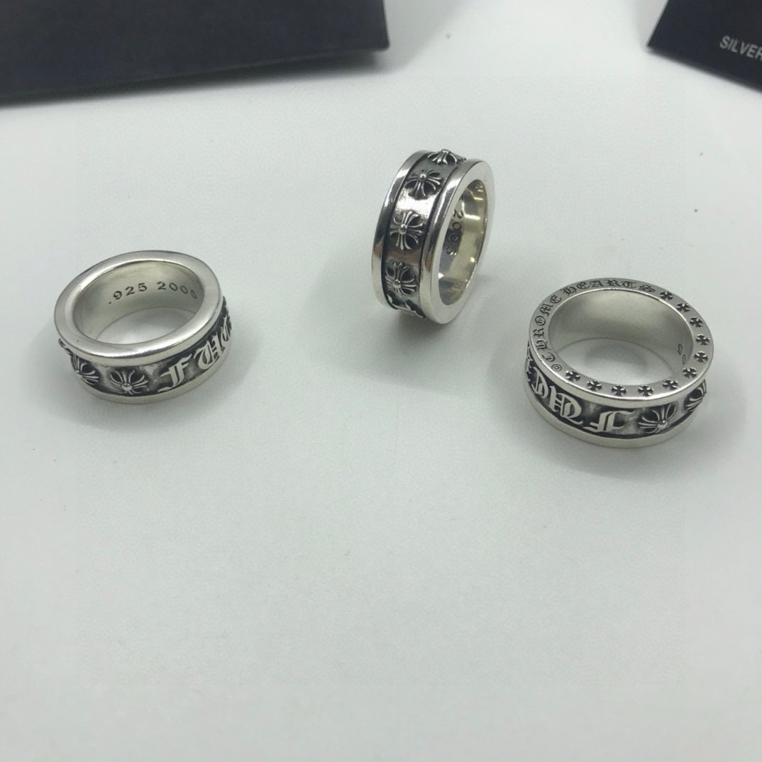 クロムハーツ Chrome Hearts 古文回転リング メンズ