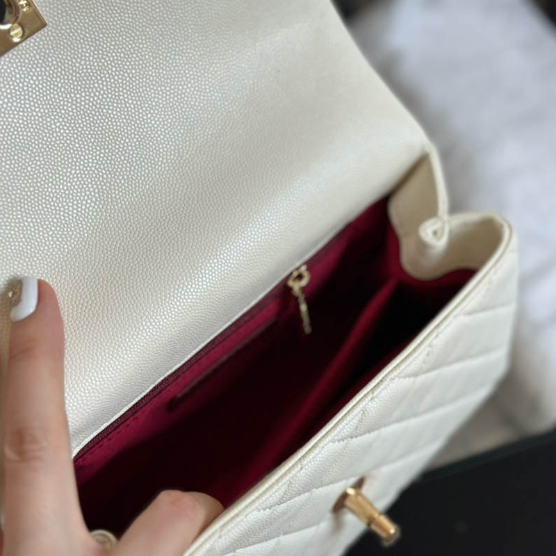 シャネル CHANEL ココハンドルハンドバッグ レディース