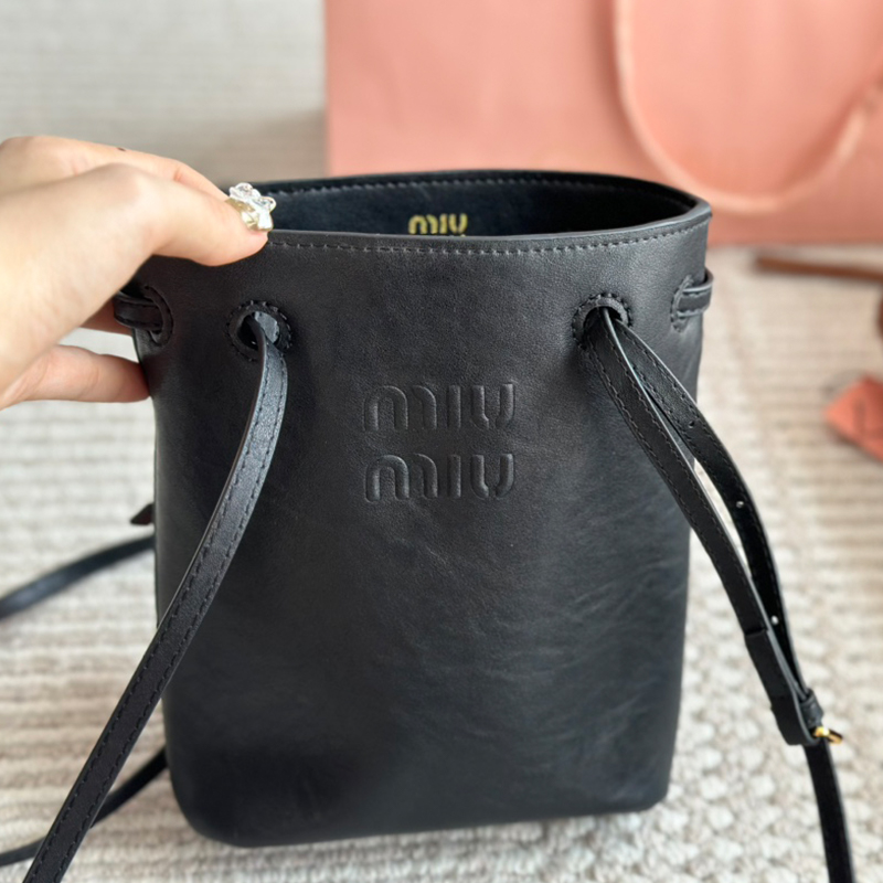 ミュウミュウ ミニバッグ バケットバッグ 3色 レディース