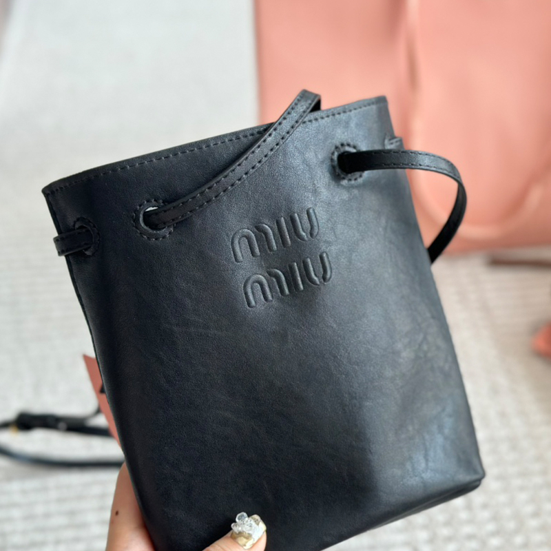 ミュウミュウ ミニバッグ バケットバッグ 3色 レディース