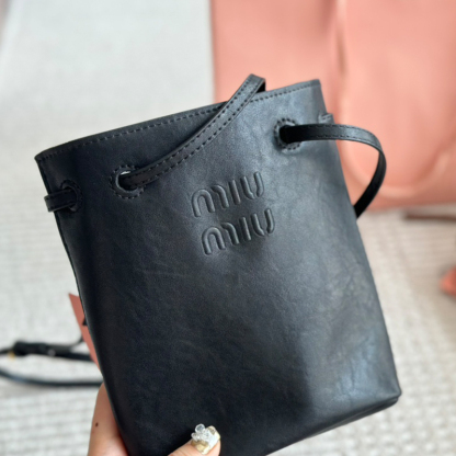 ミュウミュウ ミニバッグ バケットバッグ 3色 レディース