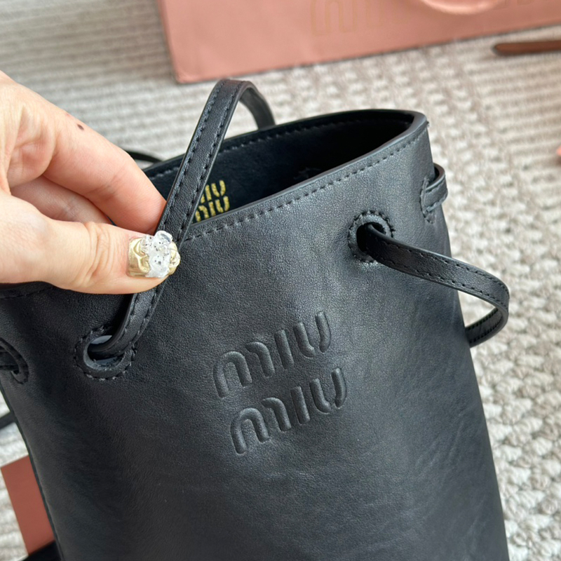 ミュウミュウ ミニバッグ バケットバッグ 3色 レディース