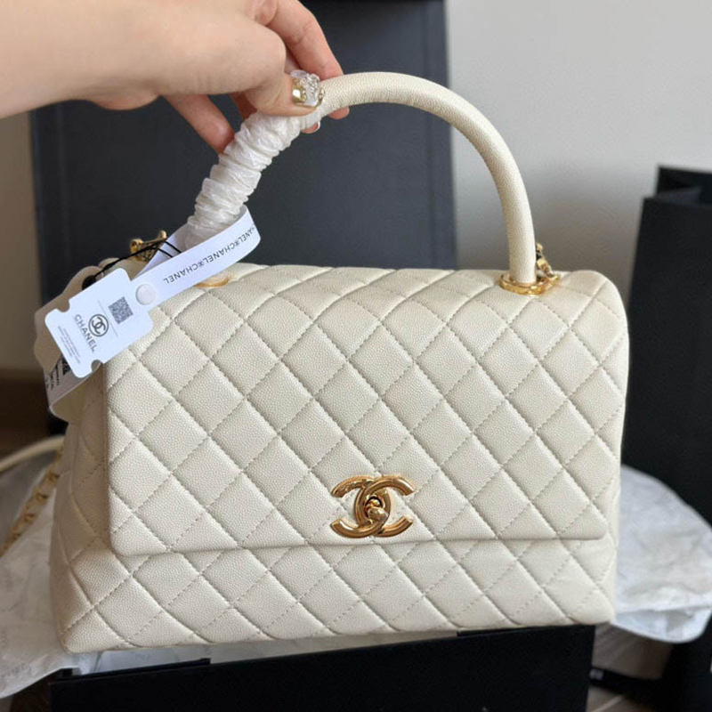 シャネル CHANEL ココハンドルハンドバッグ レディース