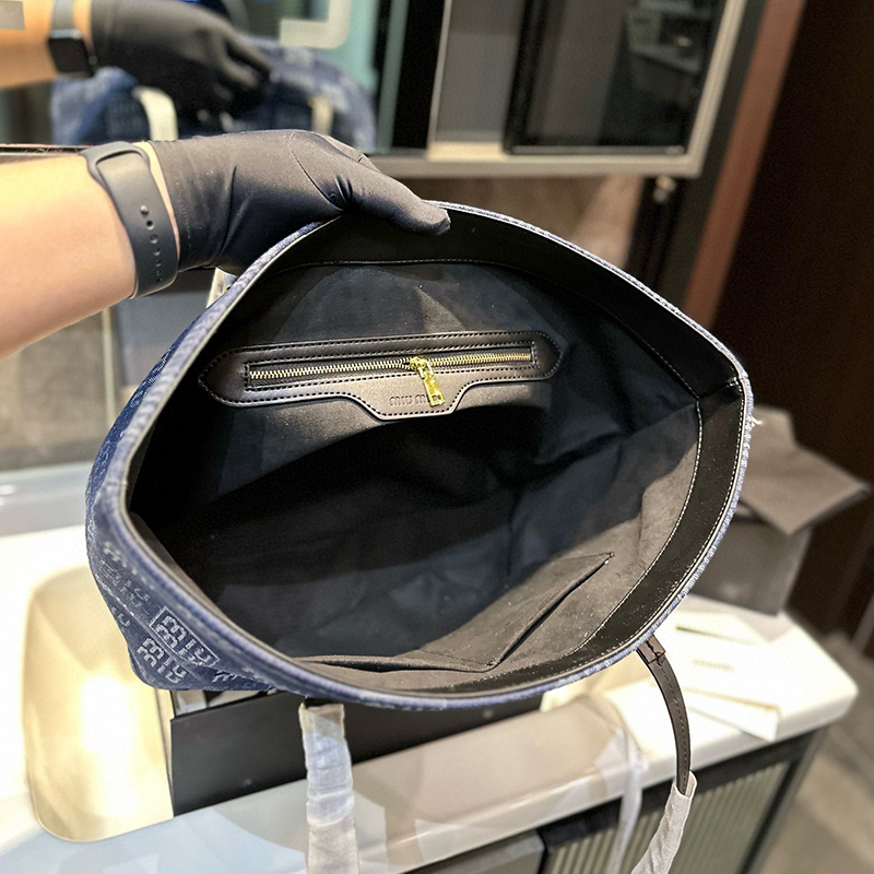 ミュウミュウ モノグラム ハンドバッグ トートバッグ レディース