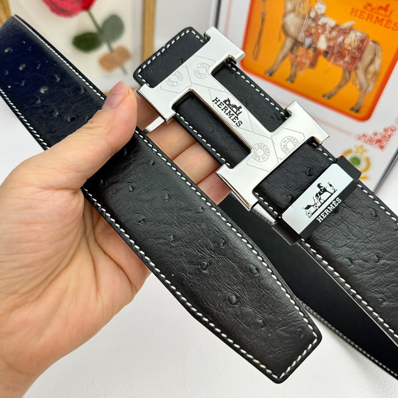 エルメス ベルト 牛革 38mm 穴あけ器を贈り 2色 牛革メンズ