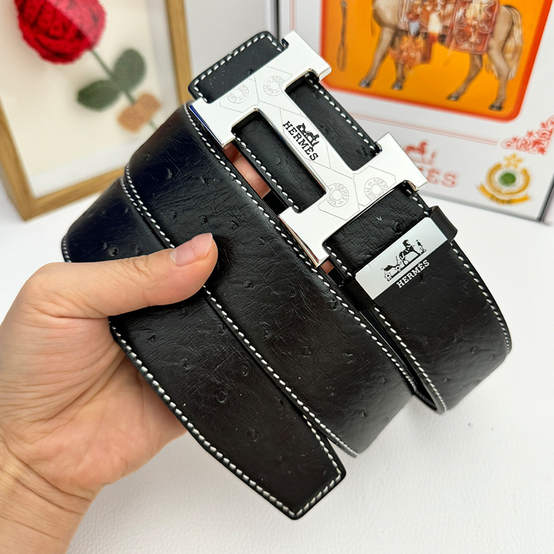 エルメス ベルト 牛革 38mm 穴あけ器を贈り 2色 牛革メンズ