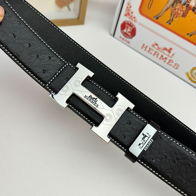 エルメス ベルト 牛革 38mm 穴あけ器を贈り 2色 牛革メンズ