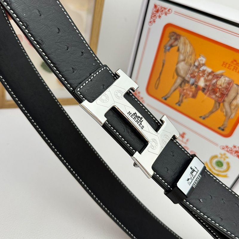 エルメス ベルト 牛革 38mm 穴あけ器を贈り 2色 牛革メンズ