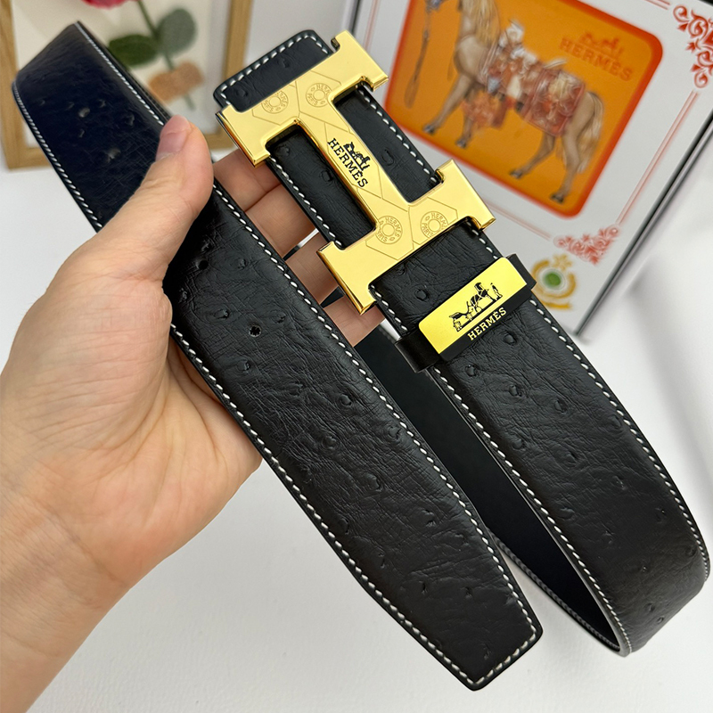 エルメス ベルト 牛革 38mm 穴あけ器を贈り 2色 牛革メンズ