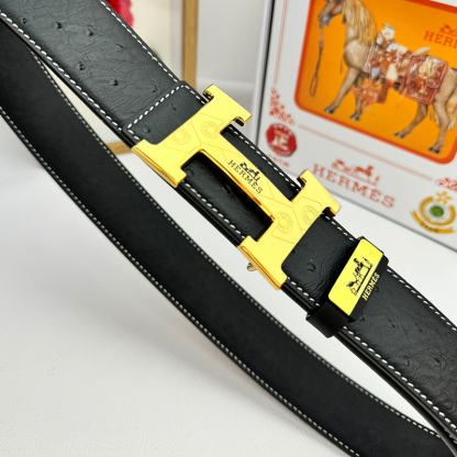 エルメス ベルト 牛革 38mm 穴あけ器を贈り 2色 牛革メンズ