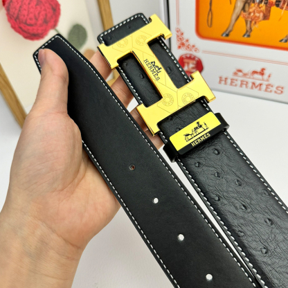 エルメス ベルト 牛革 38mm 穴あけ器を贈り 2色 牛革メンズ