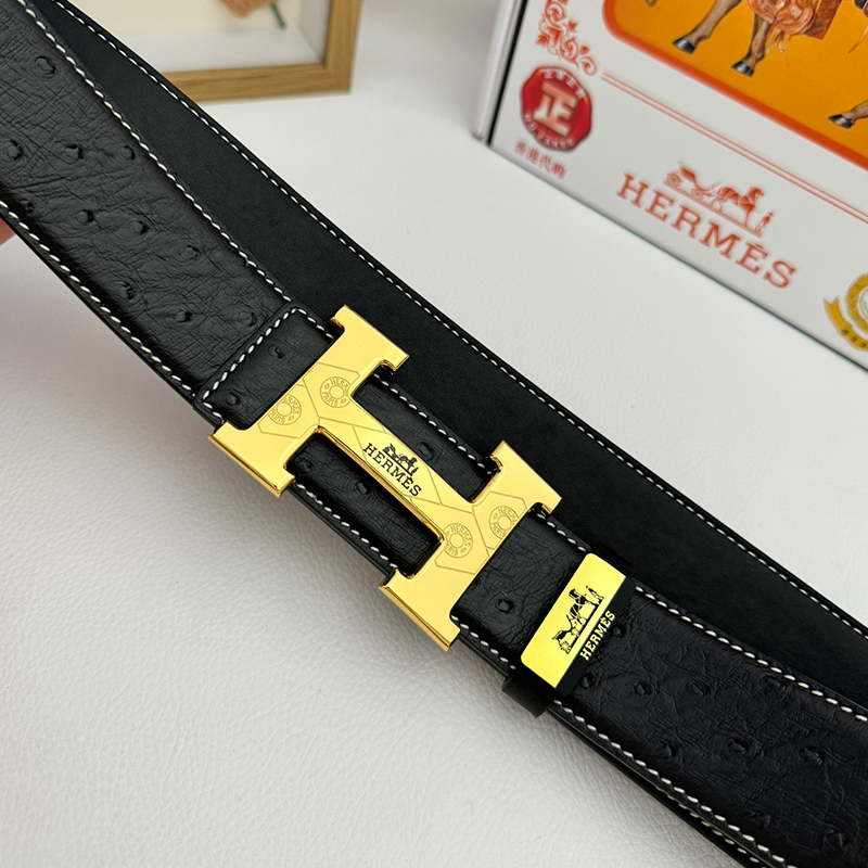 エルメス ベルト 牛革 38mm 穴あけ器を贈り 2色 牛革メンズ