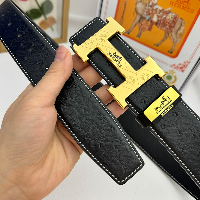 エルメス ベルト 牛革 38mm 穴あけ器を贈り 2色 牛革メンズ