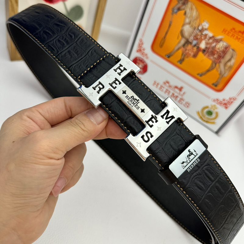 HERMES エルメス ベルト 牛革 38mm 穴あけ器を贈り 2色 牛革メンズ