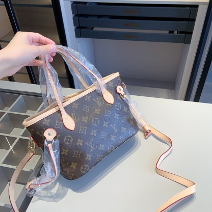 ルイヴィトン ハンドバッグ＋トートバッグ＋財布 お得セット 3点 ブラウン レディース