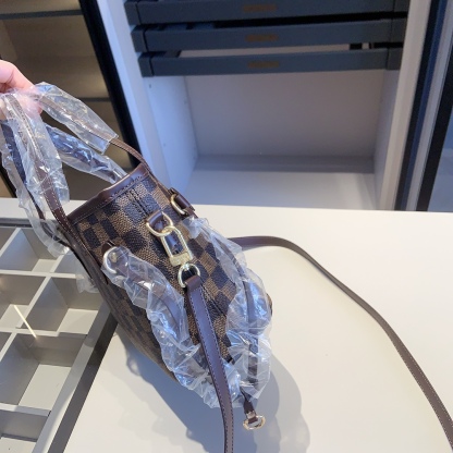 ルイヴィトン ハンドバッグ＋トートバッグ＋財布 お得セット 3点 ブラウン レディース