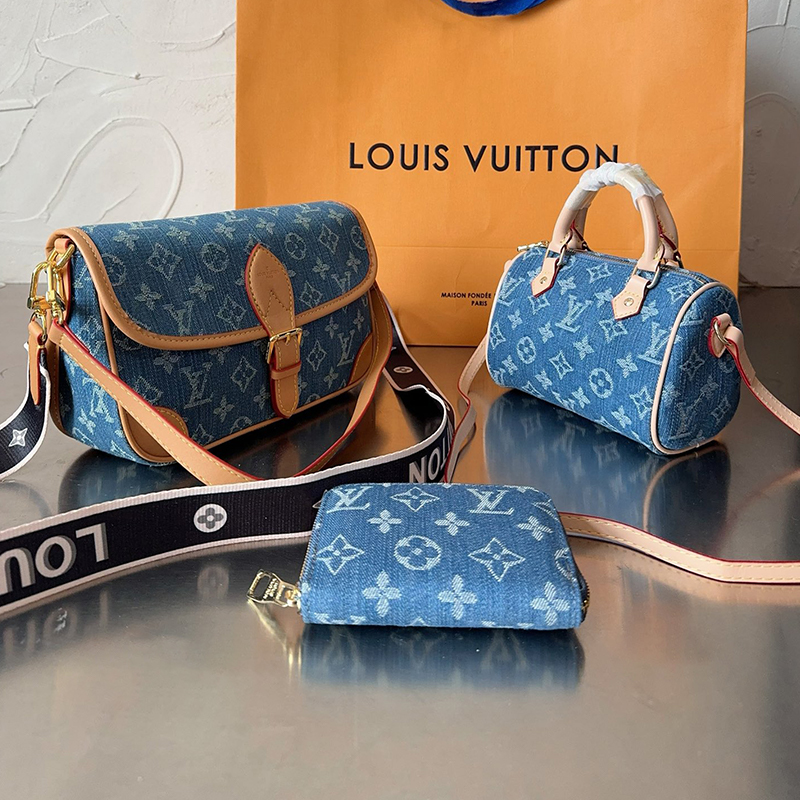 ルイヴィトン ハンドバッグ＋ショルダーバッグ＋財布 お得セット 3点 レディース