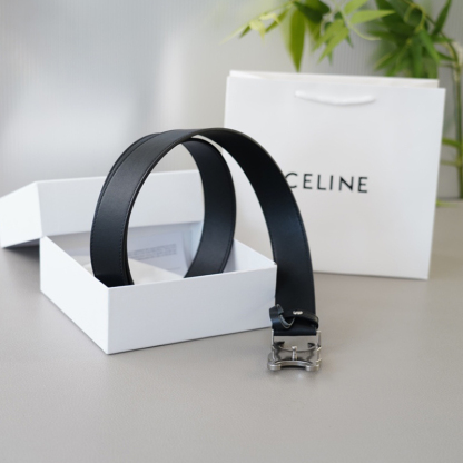 セリーヌ ベルト 牛革 ファッション ２色 メンズ