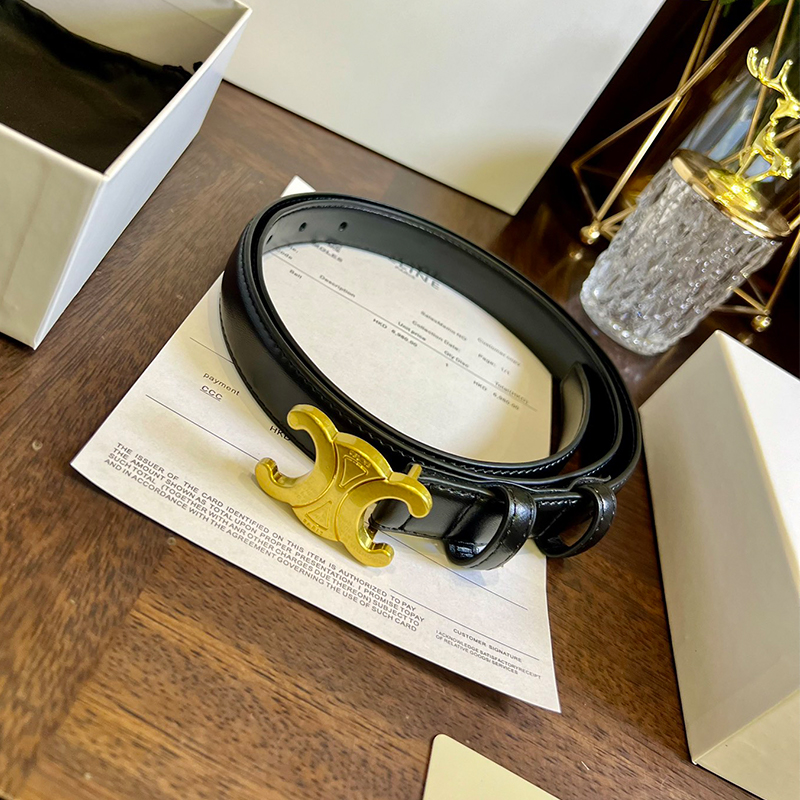 セリーヌ ベルト 牛革 ２色 メンズ