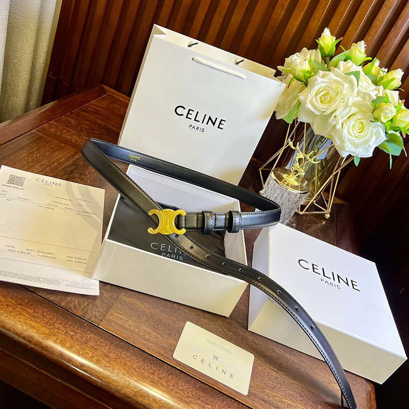 セリーヌ ベルト 牛革 ２色 メンズ
