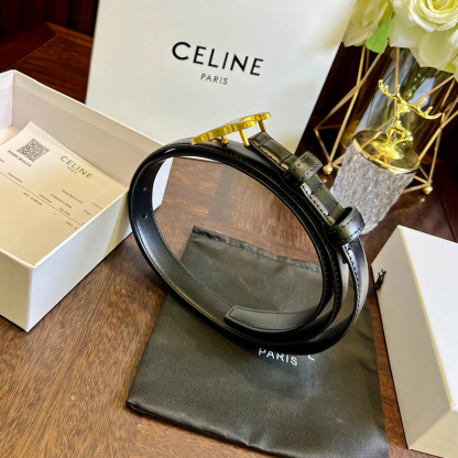 セリーヌ ベルト 牛革 ２色 メンズ