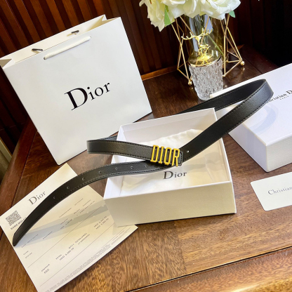 ディオール DIOR 幅2.5cm 牛革 ベルト メンズ