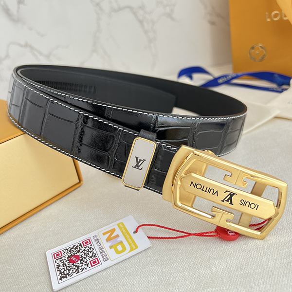 Louis Vuitton ルイヴィトン 牛革 ベルト 38MM 2色 穴あけ器を贈り