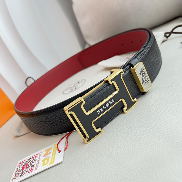 HERMES エルメス 牛革 ベルト 38MM 2色 穴あけ器を贈り メンズ