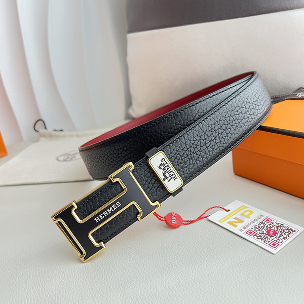 HERMES エルメス 牛革 ベルト 38MM 2色 穴あけ器を贈り メンズ