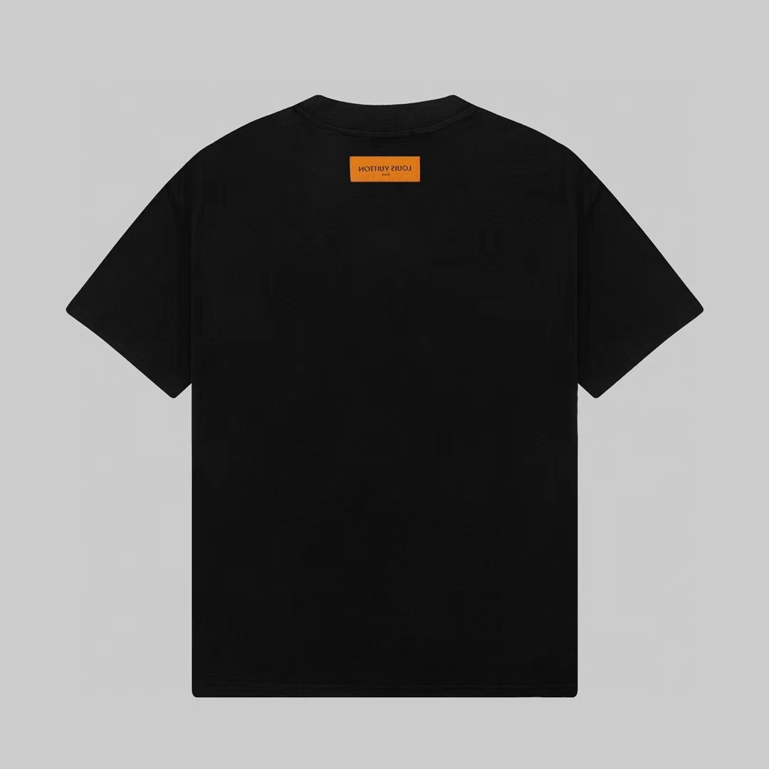 ルイヴィトン Tシャツ ファッション ブラック メンズ