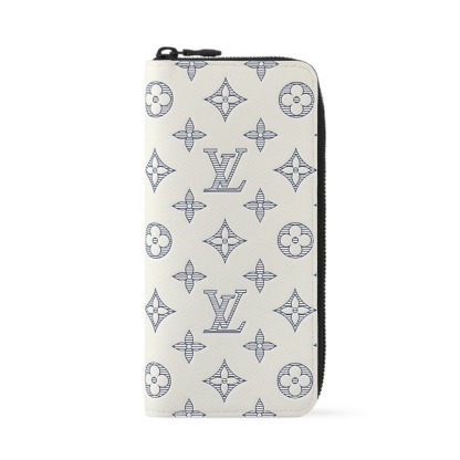 ルイヴィトン シンプル 鉛筆で描いたようなモノグラムが◎LouisVuitton 長財布 レディース