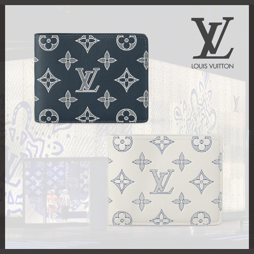 ルイヴィトン 【24SS】Louis Vuitton 折財布 ポルトフォイユ・ミュルティプル メンズ