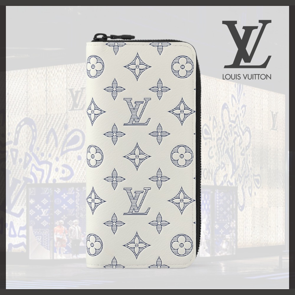 ルイヴィトン シンプル 鉛筆で描いたようなモノグラムが◎LouisVuitton 長財布 レディース