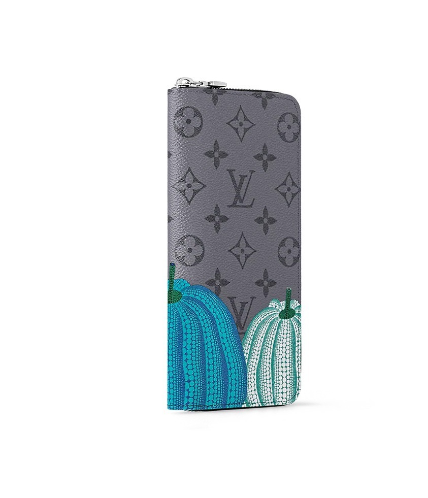 ルイヴィトン 【草間彌生コラボ】 ★LOUIS VUITTON★パンプキン長財布 メンズ