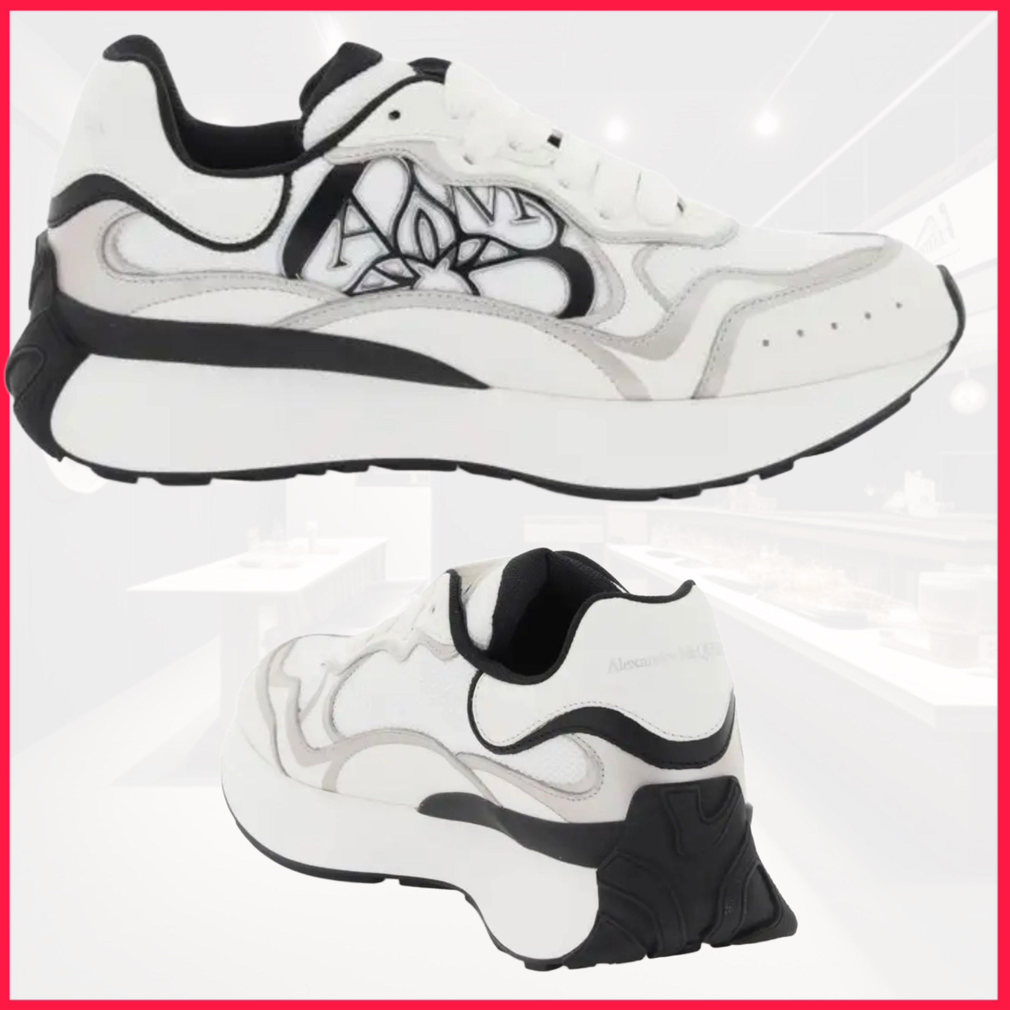 【アレキサンダーマックイーン】スプリントランナー スニーカー シューズ メンズ