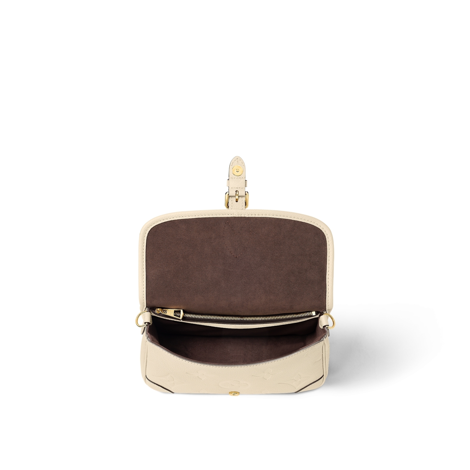 LOUIS VUITTON ディアヌ DIANE アンプラント クリーム ブラック ショルダーバッグ レディース