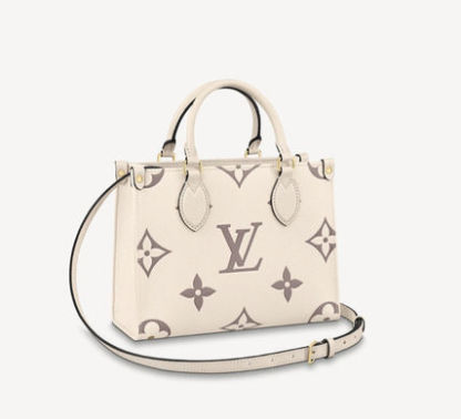 ルイヴィトン バイカラー モノグラム アンプラント オンザゴー PM M45654 バッグ レディース