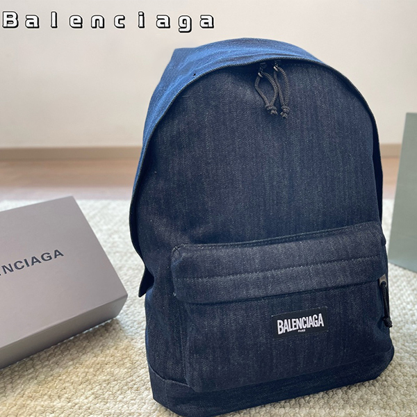 Balenciaga(バレンシアガ) ）デニム バックパック リュックパック メンズ レディース 男女兼用