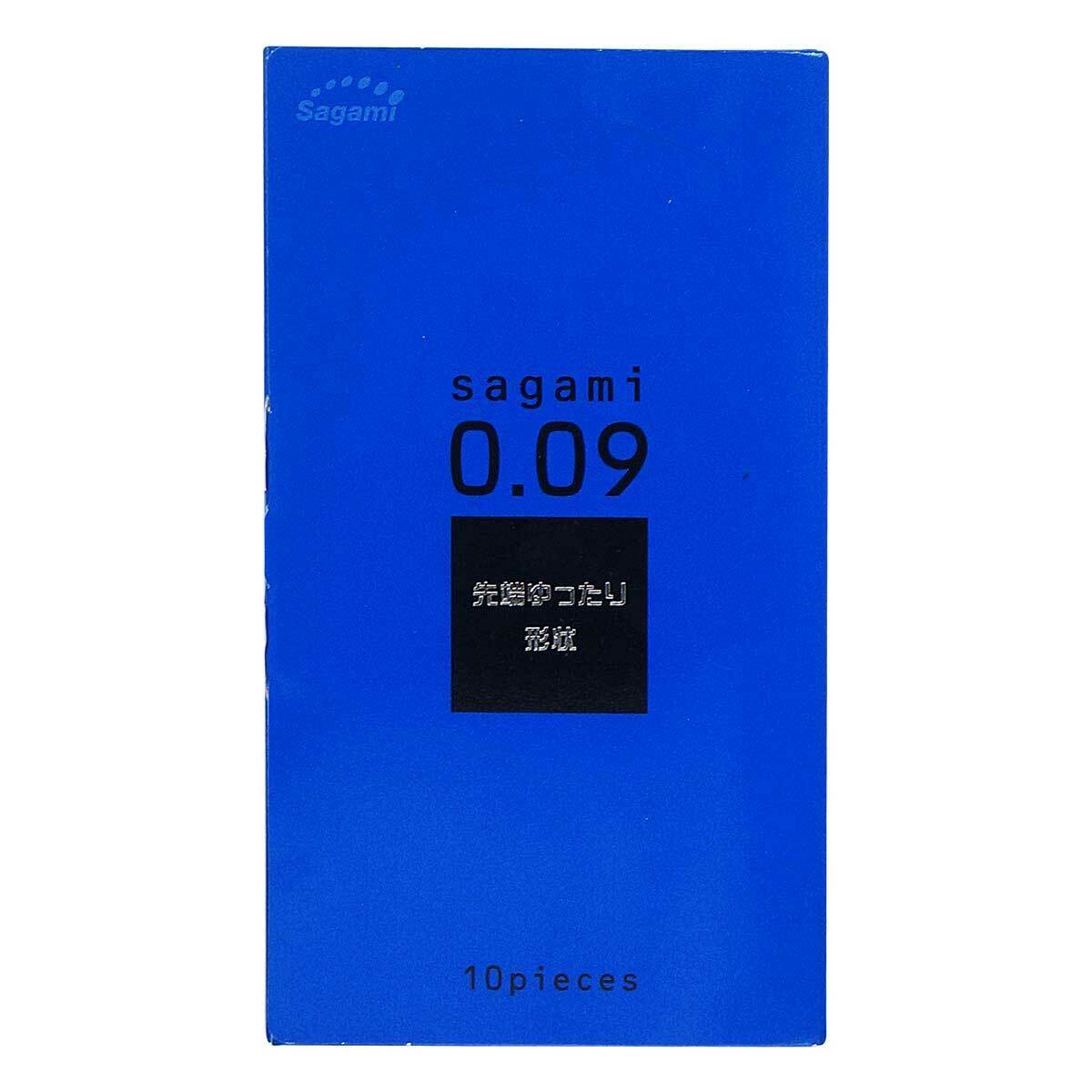 Sagami 相模原創 0.09 自然 乳膠安全套 10片裝-SING DR