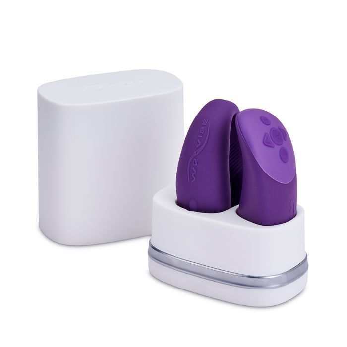 We-Vibe Chorus 手機遙控情侶共震器 紫色-SING DR