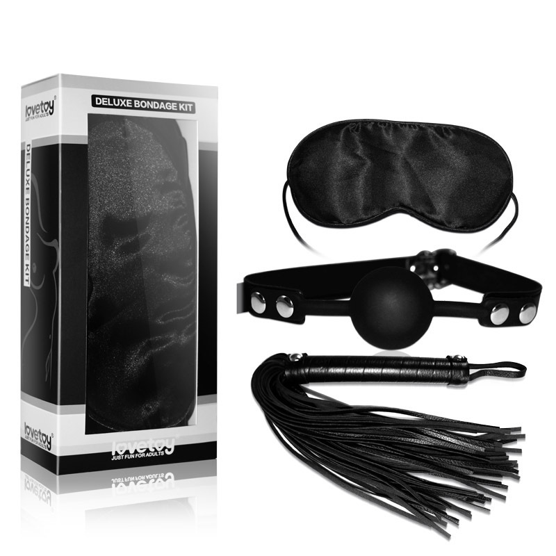 Lovetoy SM1001 豪華捆綁套裝 黑色-SING DR