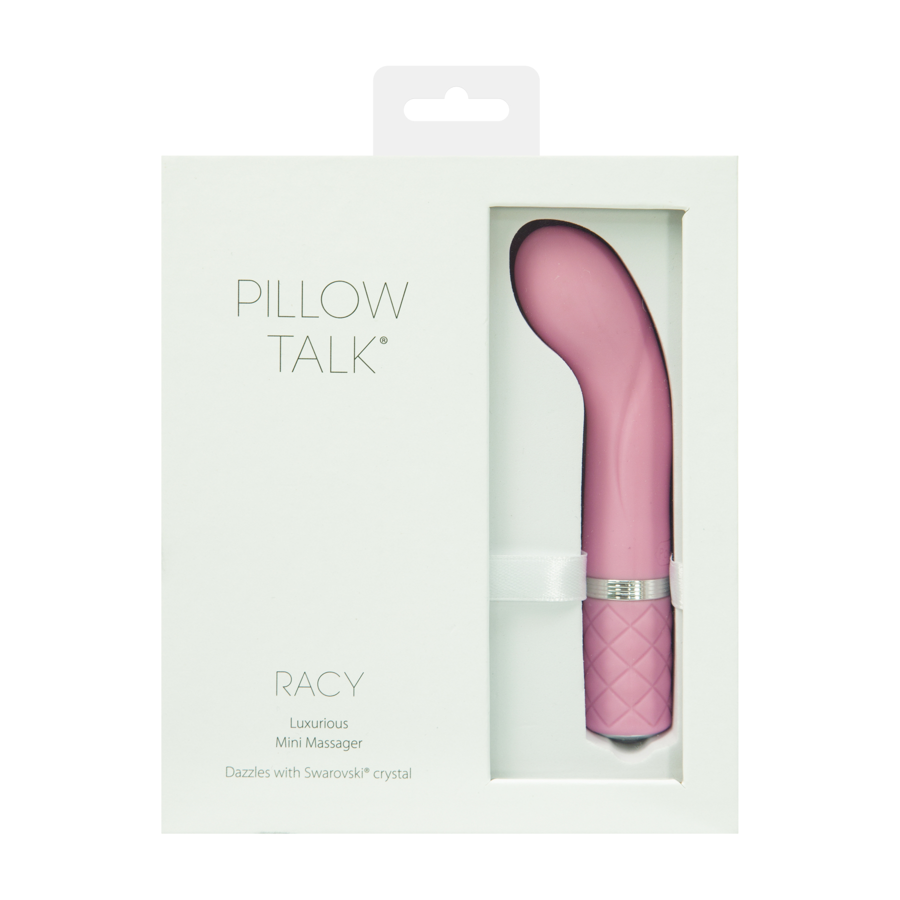 Pillow Talk Racy 迷你G點按摩棒，簡約奢華設計，無線充電，隨時隨地享受震動愉悅。