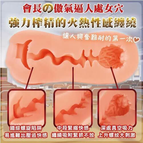 Toysheart 性徒會長 處女小穴版 動漫名器飛機杯-SING DR