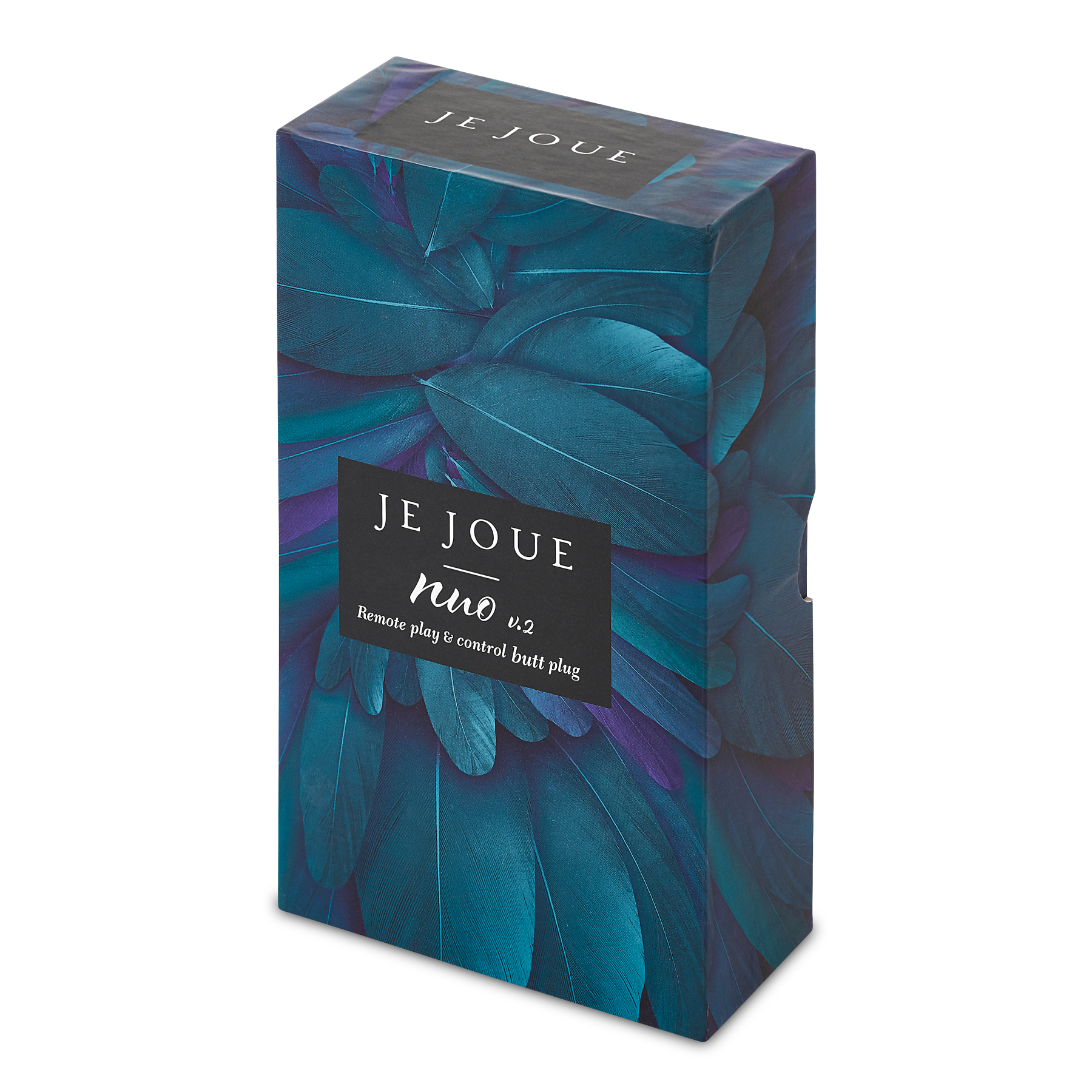 Je Joue NUO 雙馬達前列腺電動按摩器，黑色，APP遠程控制，5速7頻，USB充電防水設計